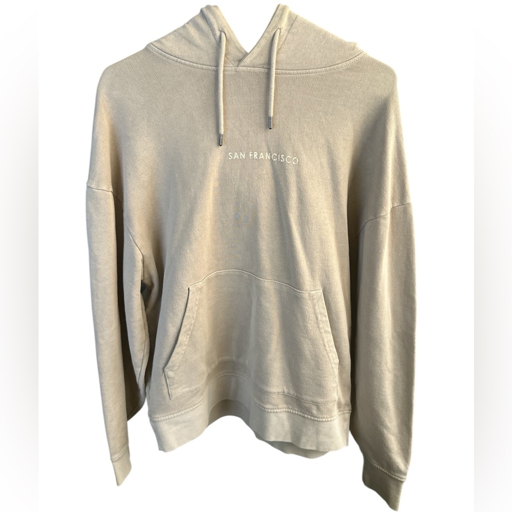 TOPMAN Men's Cream Hoodie NWOT